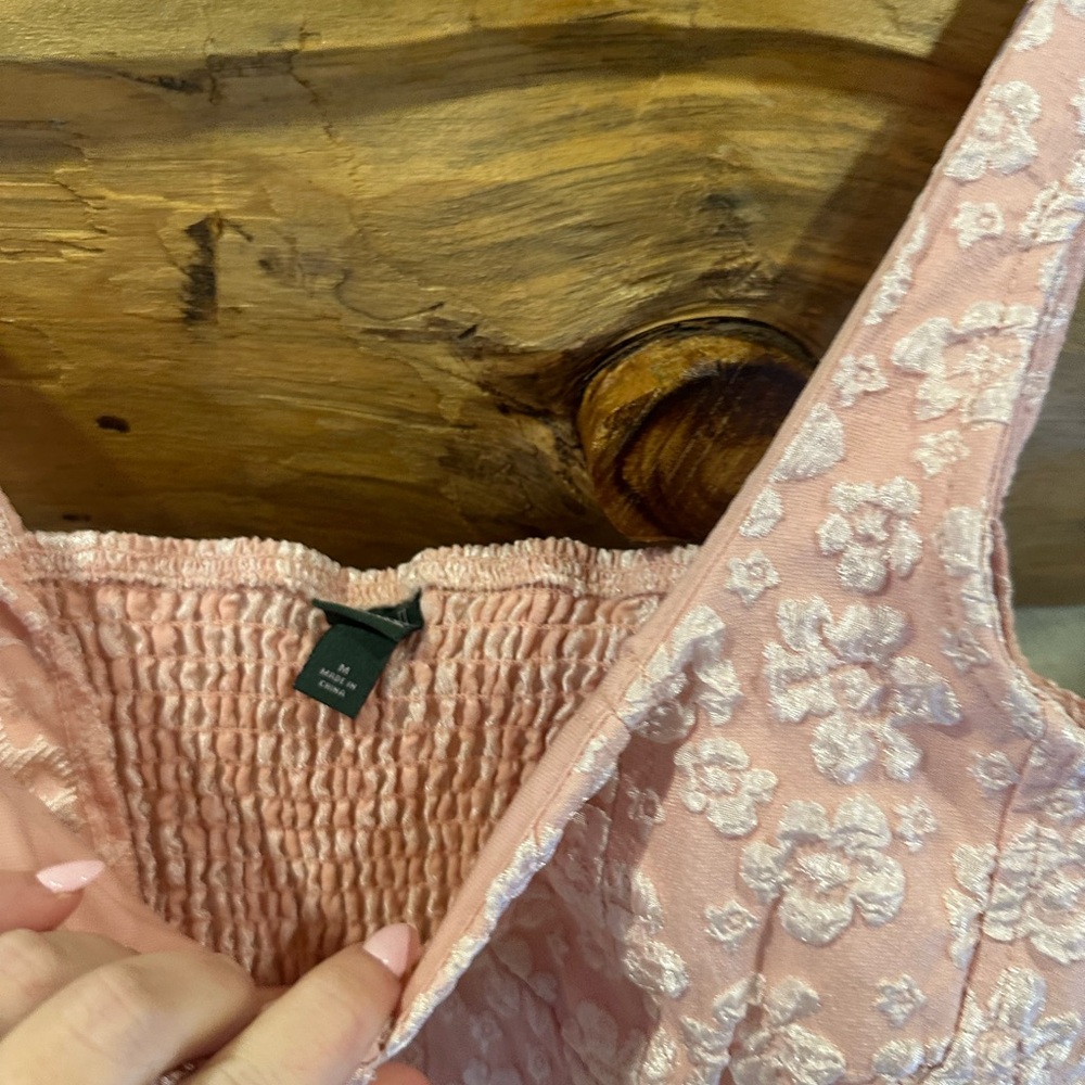 Wild Fable Corset Pink Tank - Picture 4 of 4